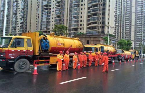 金凤市政管道清淤