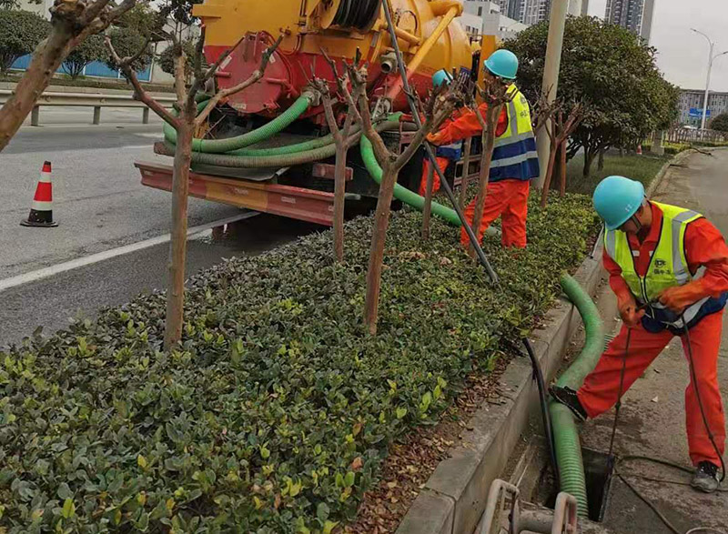 金凤市政管道清淤